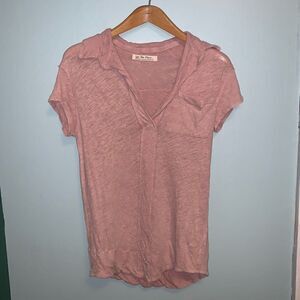 We the Free V Neck Blouse XS